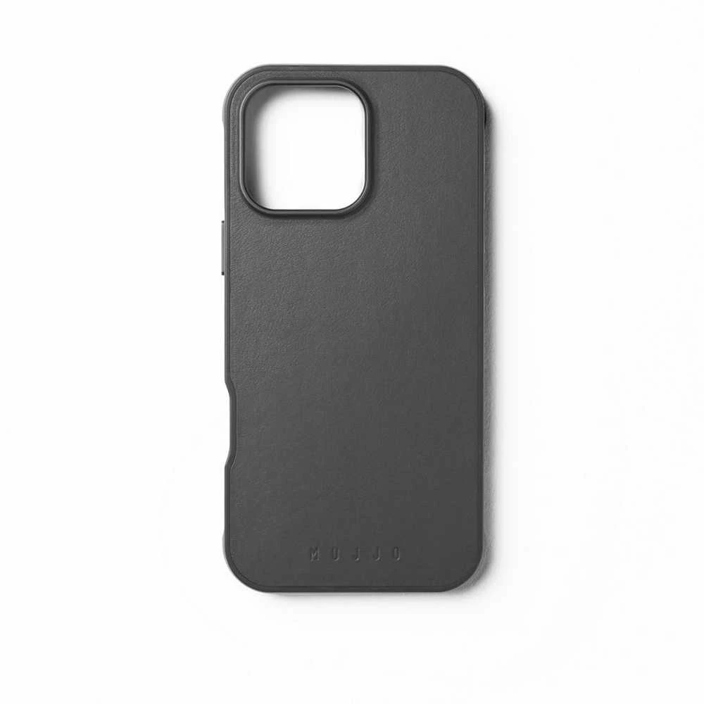 Mujjo Shield dėklas, skirtas iPhone 16 Pro Max – juodas