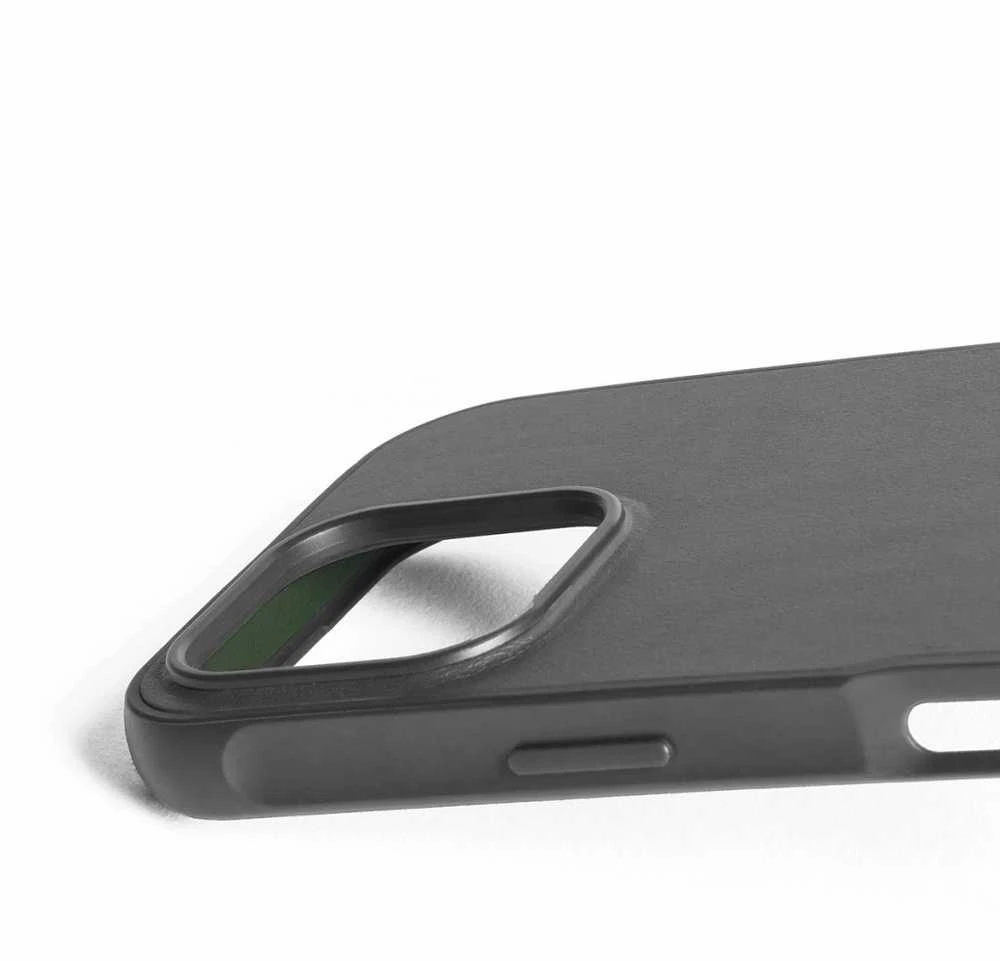 Mujjo Shield dėklas, skirtas iPhone 16 Pro Max – juodas