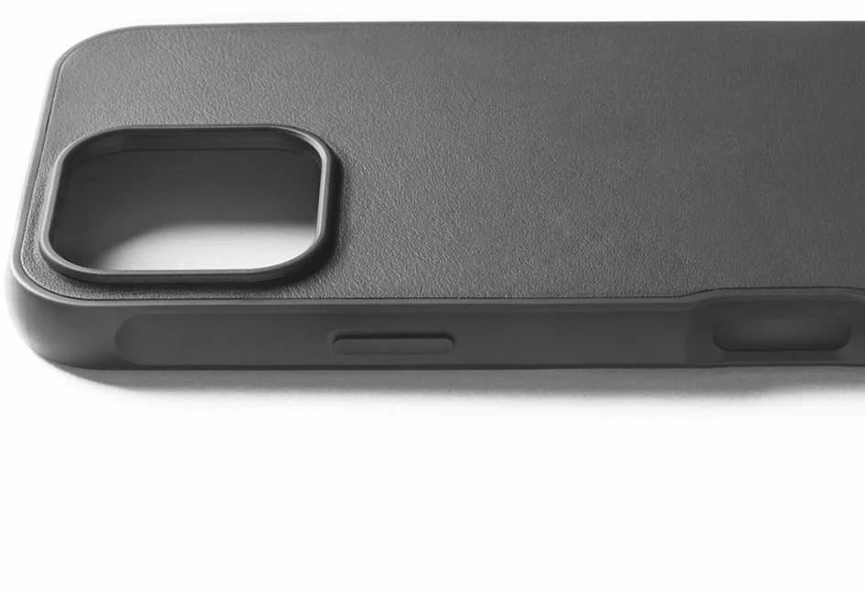 Mujjo Shield dėklas, skirtas iPhone 16 Pro Max – juodas