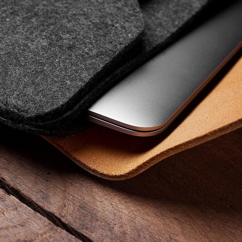 Mujjo MUJJO rankovė 12 colių Macbook - Tan