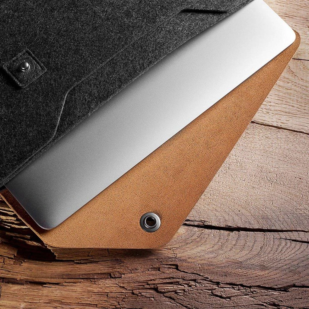 Mujjo MUJJO rankovė 12 colių Macbook - Tan