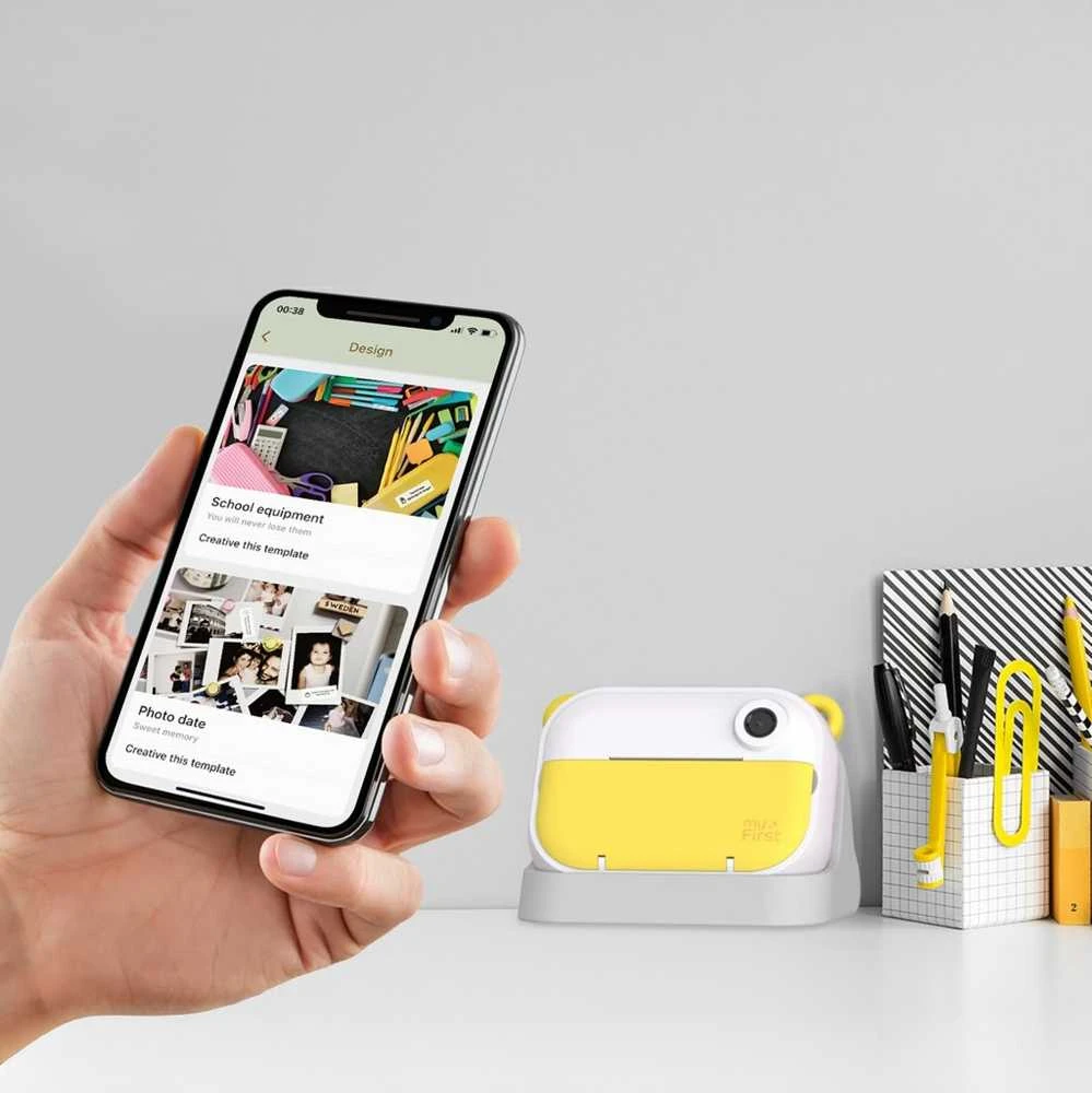 Objektyvas Carruzzo myFirst Insta Wi Vaikiškas skaitmeninis fotoaparatas