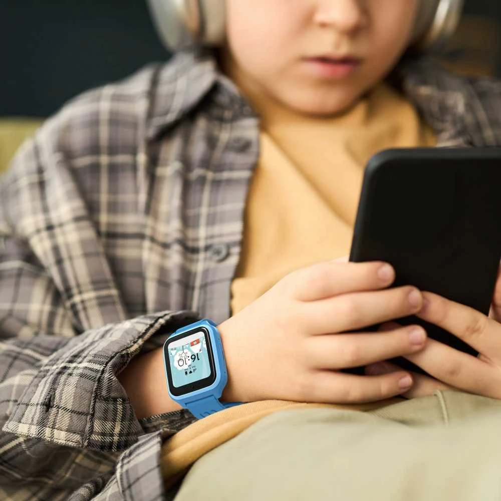 Išmanusis laikrodis My First myFirst Fone M1 Smart Watch - Steel mėlynas