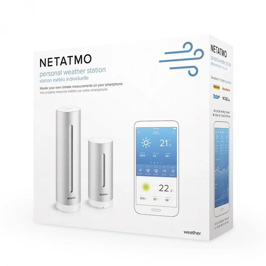 Netatmo NWS01-EC Išmanioji orų stotelė