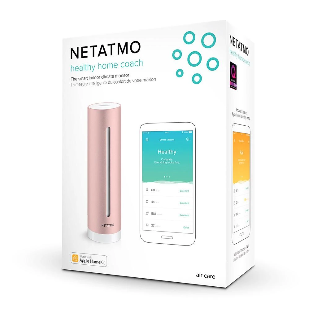 Netatmo Išmanusis patalpų oro kokybės monitorius