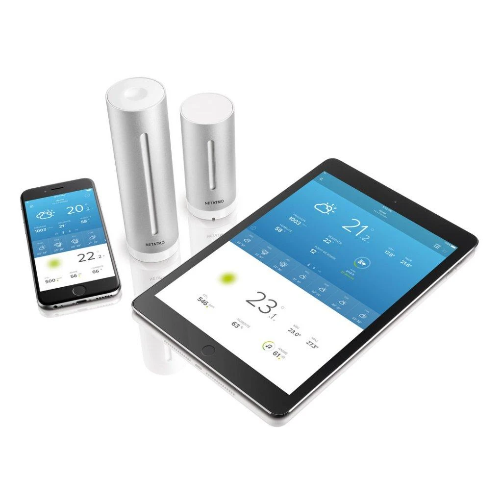 Netatmo Rinkinys orų stotis + lietaus matuoklis
