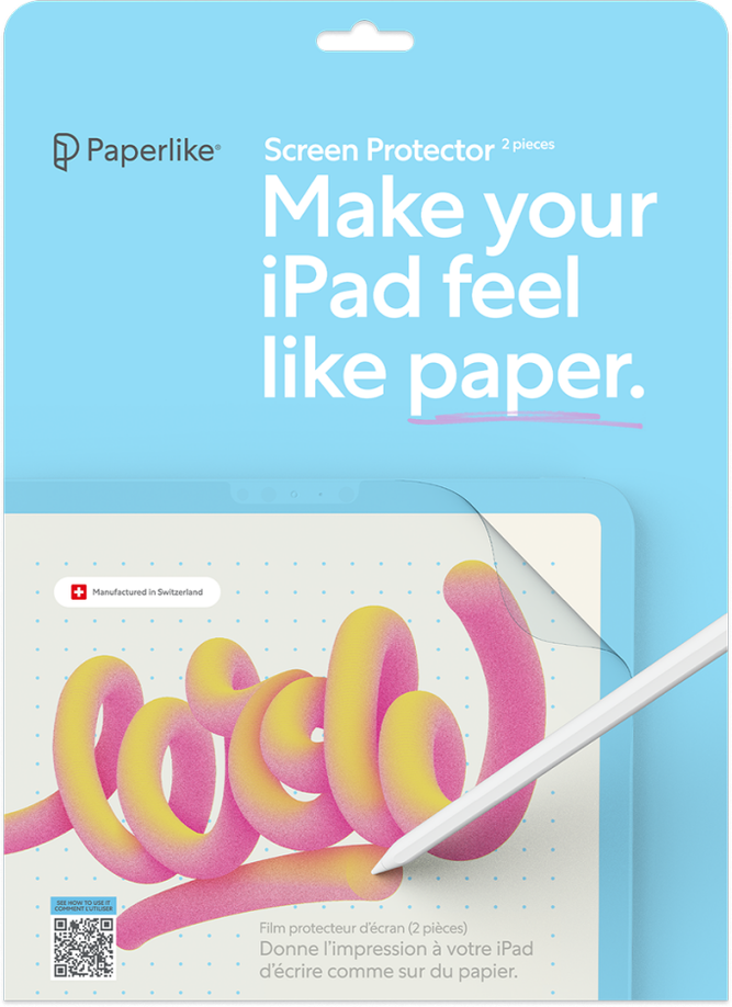 „Paperlike Screen 2.1“ apsauginis dangtelis „iPad Pro 13“, 2024 m.
