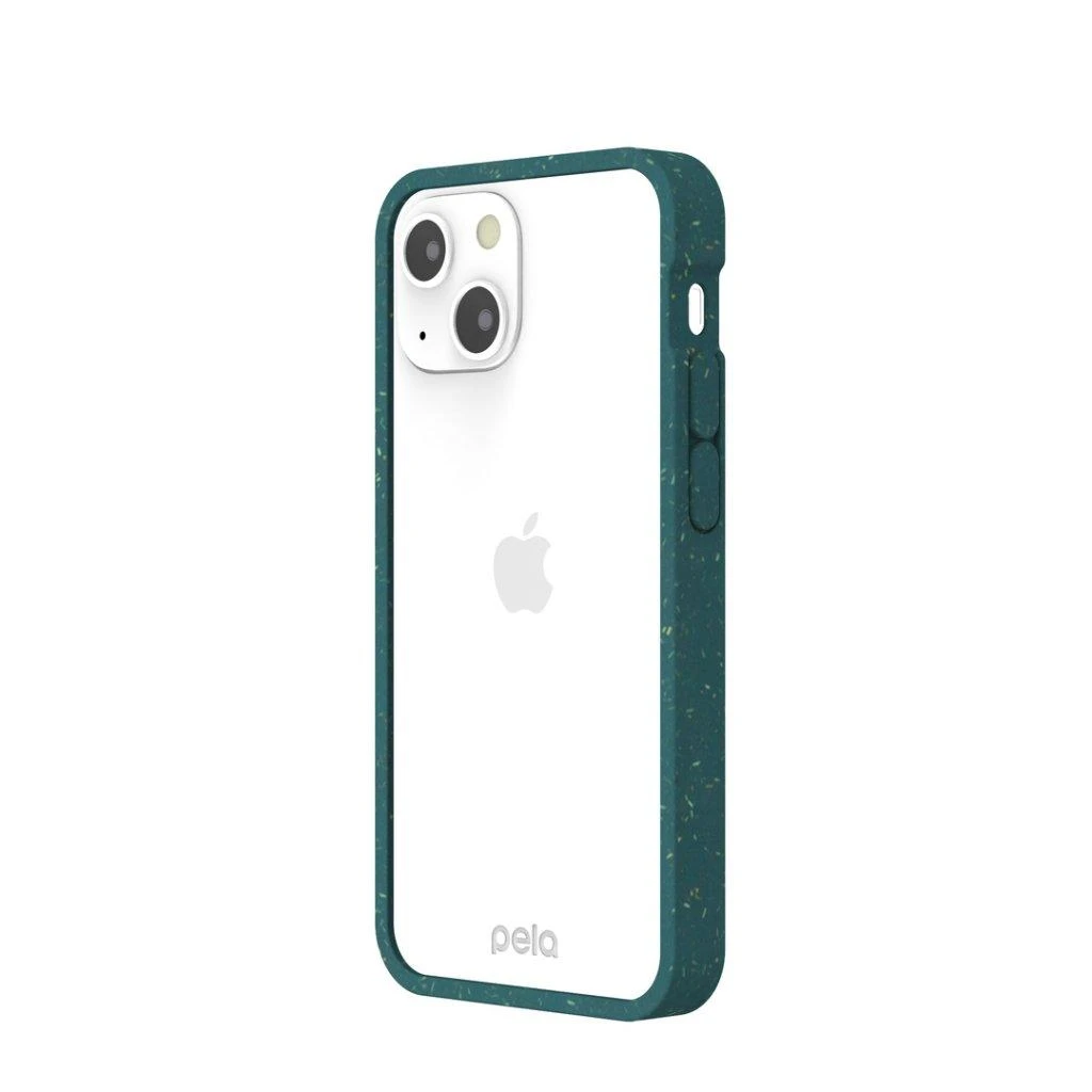 Pela skaidrus dėklas, skirtas iPhone 13 mini - Juodas