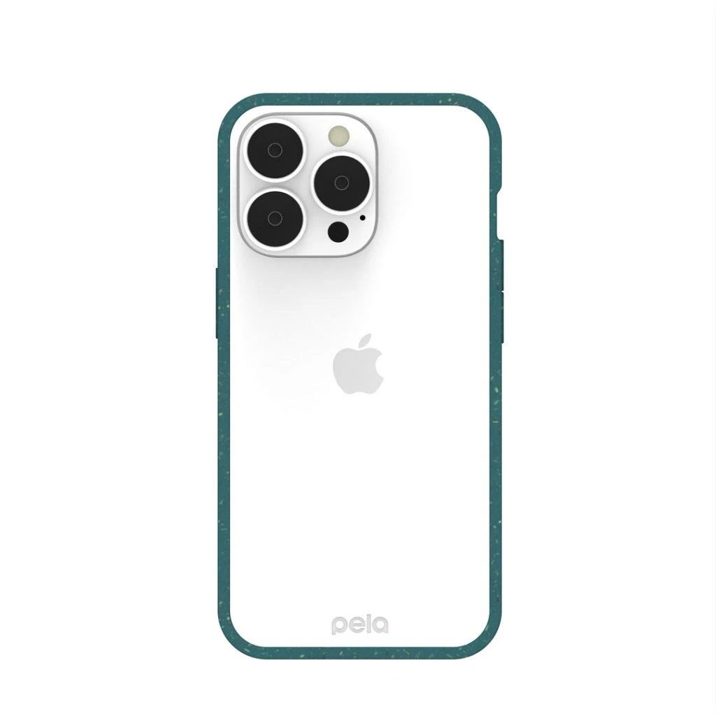 Dėklas Pela Clear Case for iPhone 13 Pro - Juodas