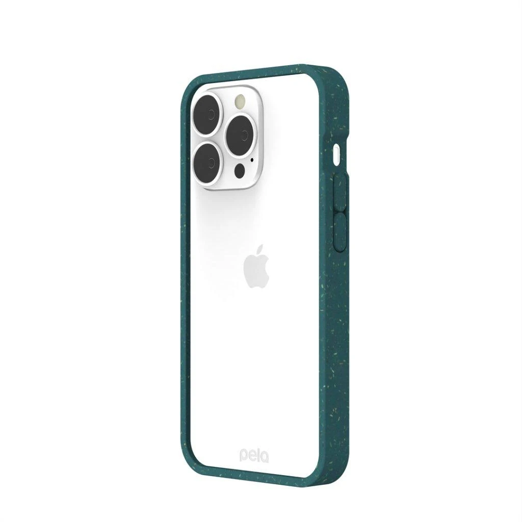 Dėklas Pela Clear Case for iPhone 13 Pro - Juodas