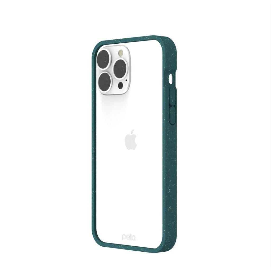 Dėklas Pela Clear Case for iPhone 13 Pro Max - Juodas