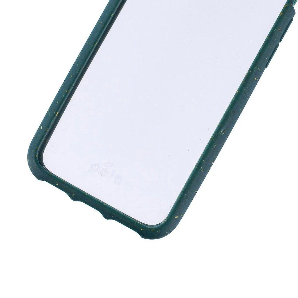 Dėklas Pela Clear – ekologiškas iPhone 7/8/SE(2) – žalias
