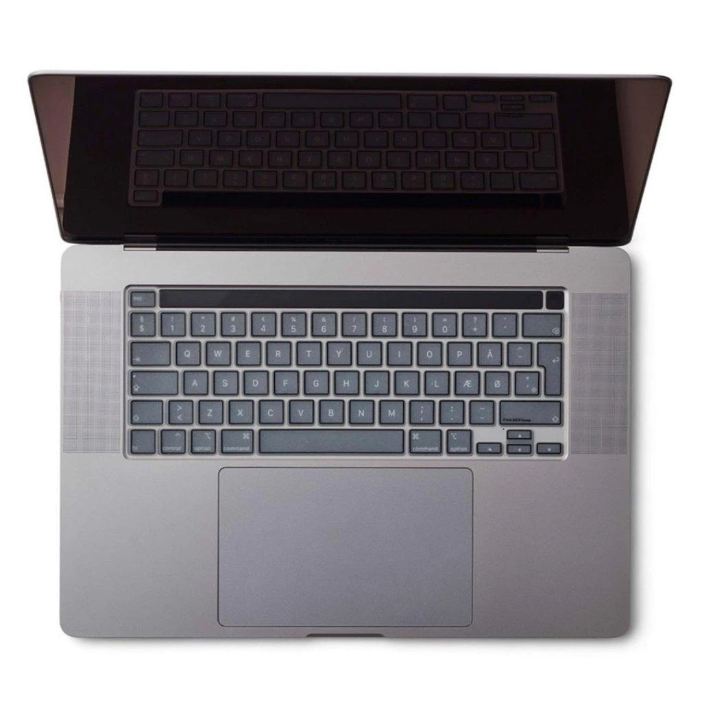 Philbert klaviatūros dangtelis, skirtas MacBook Pro 13/16", 2019 m. – vaivorykštė / skaidrus