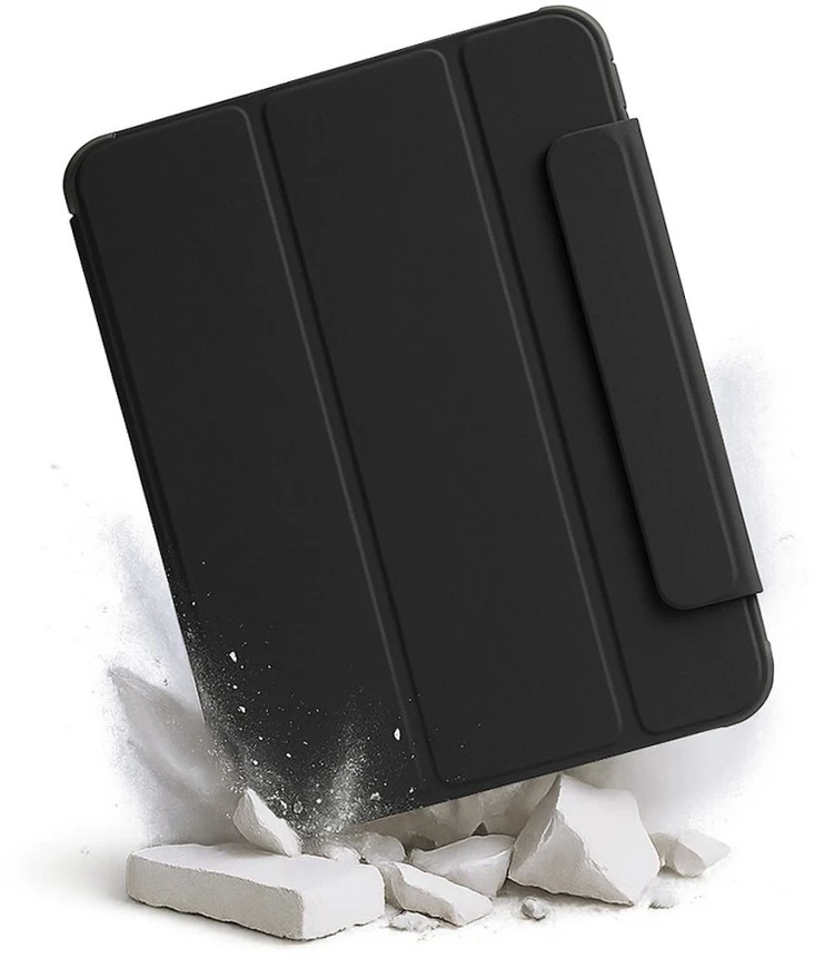 Pipetto Shield 360 dėklas, juodos spalvos – Apple iPad (A16) / Apple iPad (2022)