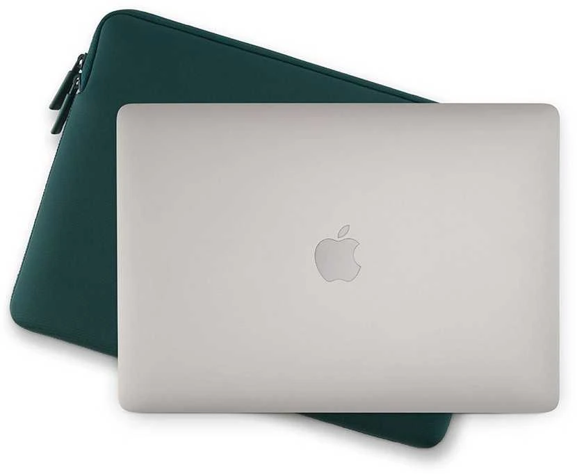 Pipetto Classic Fit dėklas, dark teal – Apple MacBook 13/14