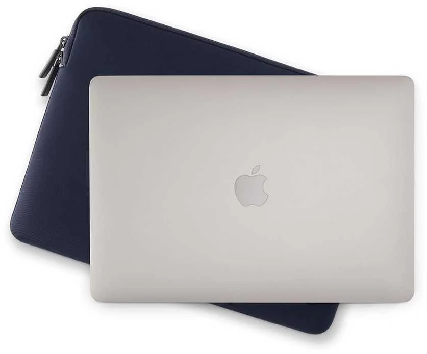 Pipetto Classic Fit dėklas V2, tamsiai mėlynos spalvos – MacBook 13/14