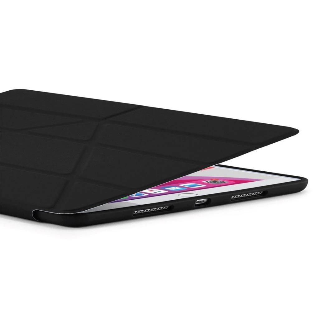 Pipetto Origami No1 Original dėklas, pilkos spalvos – Apple iPad 10.2 (2021/2020/2019)