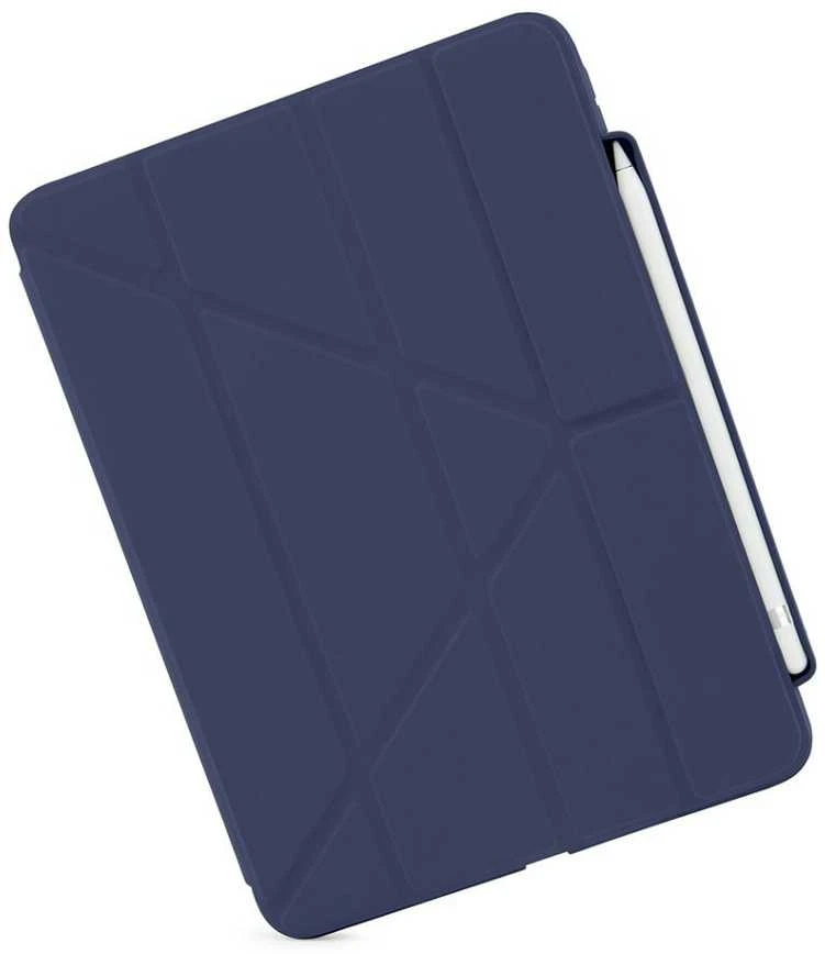 Pipetto Origami No3 Pieštukas dėklas, tamsiai mėlynos spalvos – Apple iPad 10.9 (2022)