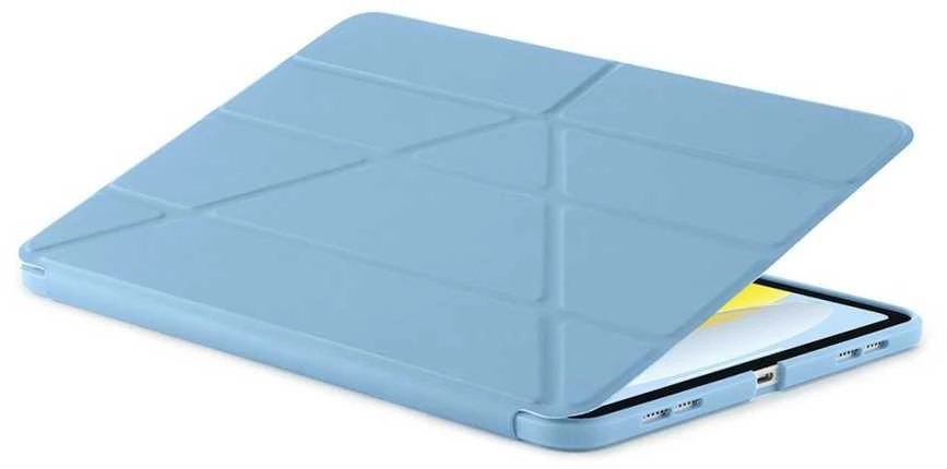 Pipetto iPad 10.9" (10-osios kartos) Origami No1 originalus dėklas - šviesus mėlynas