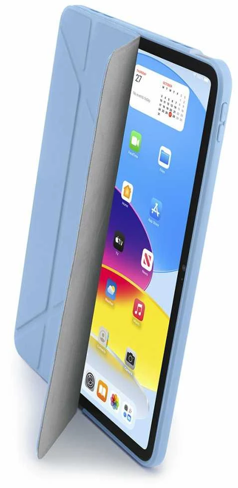 Pipetto iPad 10.9" (10-osios kartos) Origami No1 originalus dėklas - šviesus mėlynas