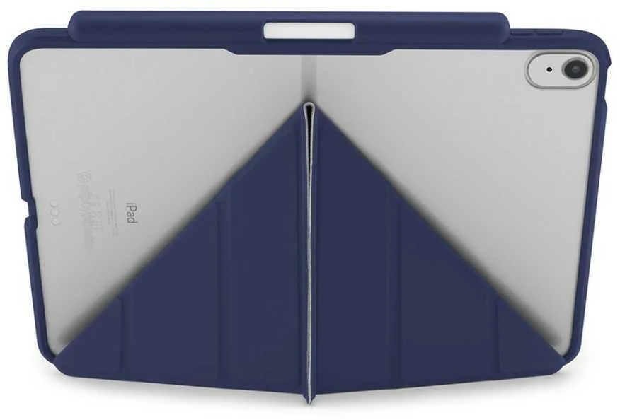 Pipetto Origami No3 Pieštukas dėklas, tamsiai mėlynos spalvos – Apple iPad 10.9 (2022)
