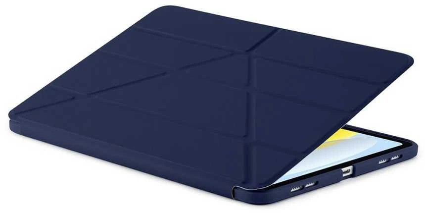 Pipetto Origami No1 Original dėklas, dark mėlynas – Apple iPad (A16)/Apple iPad (2022)