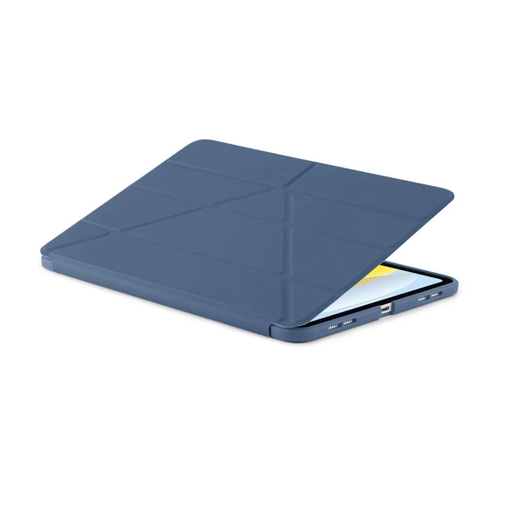 Pipetto Origami No1 Original dėklas, mėlynos spalvos – Apple iPad (A16)/Apple iPad (2022)