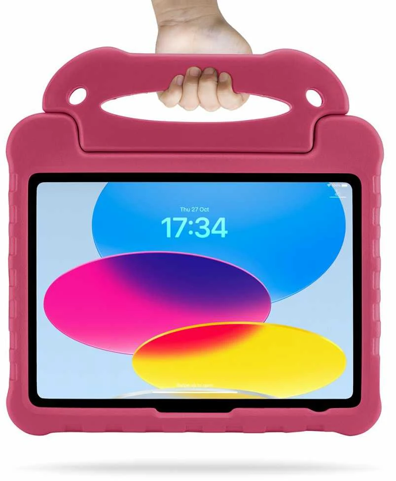 Pipetto iPad 10th Gen (2022) Activity Case - Rožinė