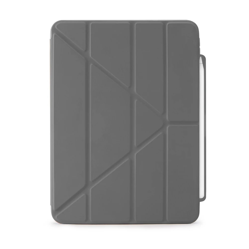 Pipetto Origami No3 Pieštukas Case for iPad Air 11 - Pilkas