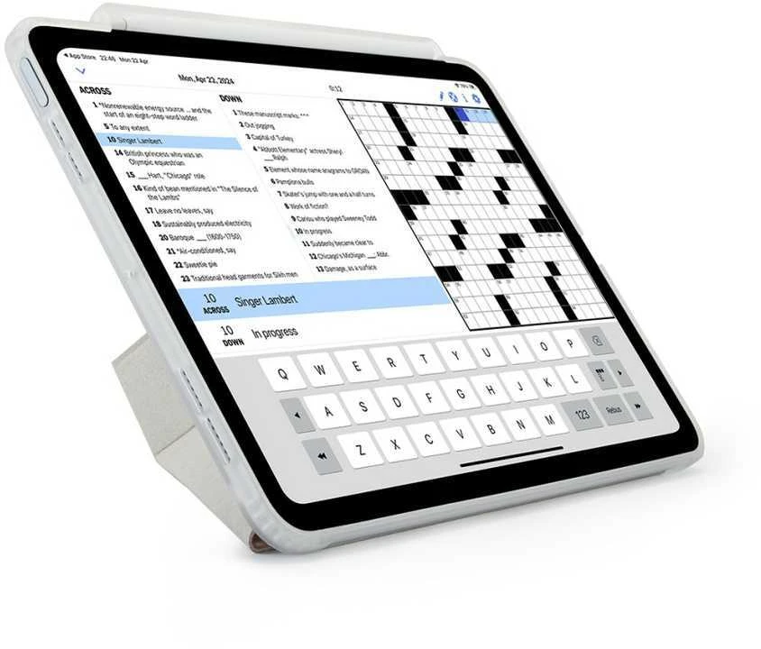 „Pipetto Origami No3 Pieštukas“ dėklas, skirtas „iPad Air 11“ – metalinės rožinės spalvos