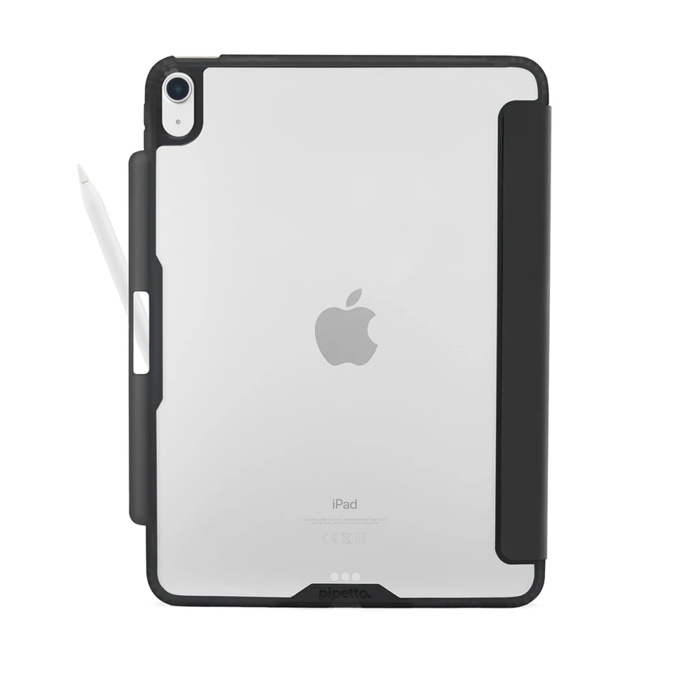 Pipetto Origami No3 Pieštukas Case for iPad Air 11 - Juodas