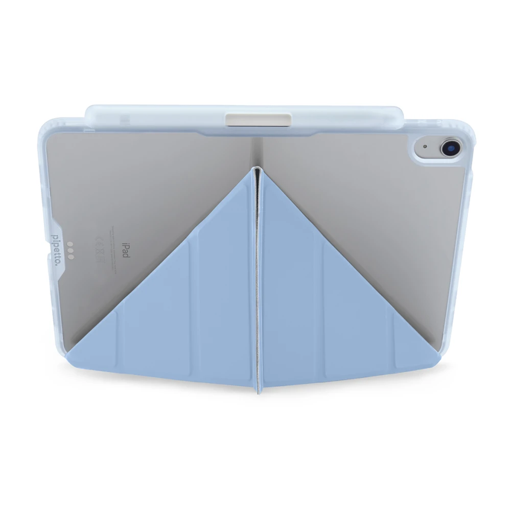 Pipetto Origami No3 Pieštukas Case for iPad Air 11 - Light mėlynas