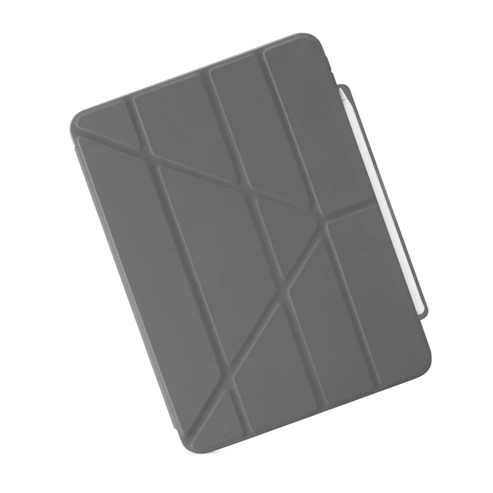 Pipetto Origami No3 Pieštukas Case for iPad Air 11 - Pilkas