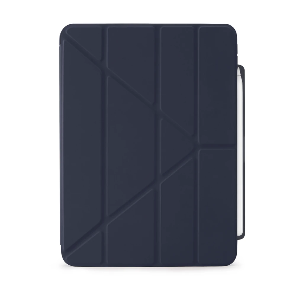 Pipetto Origami No3 Pieštukas Case for iPad Air 11 - Dark mėlynas
