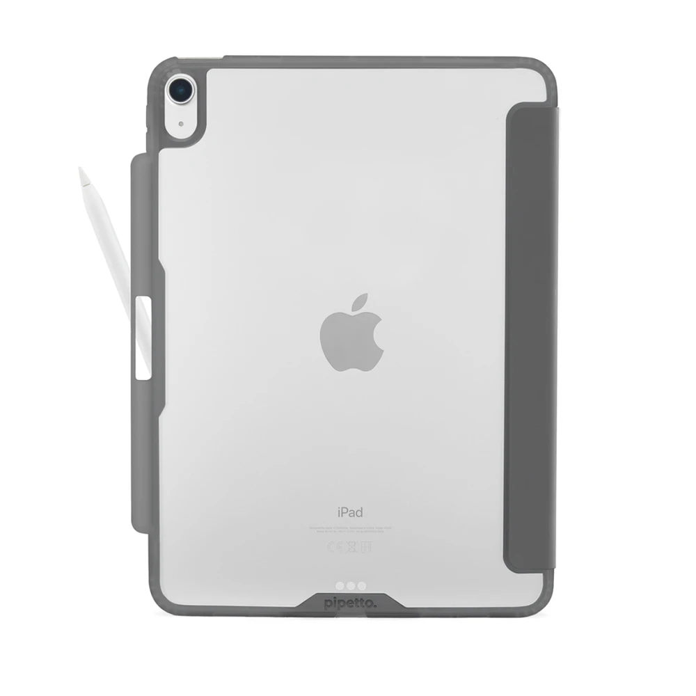 Pipetto Origami No3 Pieštukas Case for iPad Air 11 - Pilkas