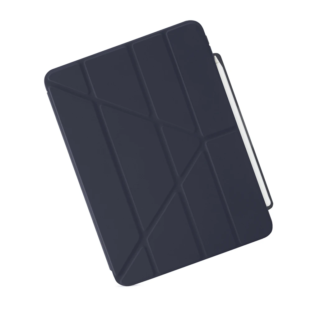 Pipetto Origami No3 Pieštukas Case for iPad Air 11 - Dark mėlynas