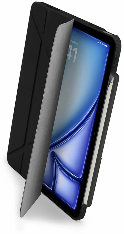 Pipetto Origami No3 Pieštukas Case for iPad Air 11 - Juodas