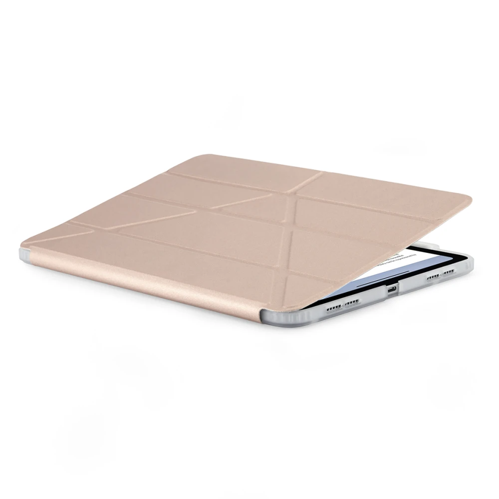 „Pipetto Origami No3 Pieštukas“ dėklas, skirtas „iPad Air 11“ – metalinės rožinės spalvos