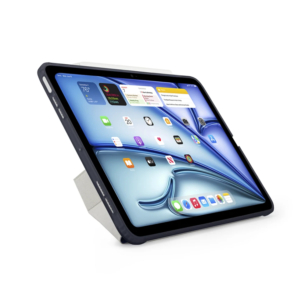 Pipetto Origami No1 Case for iPad Air 13 (2024) - Dark mėlynas
