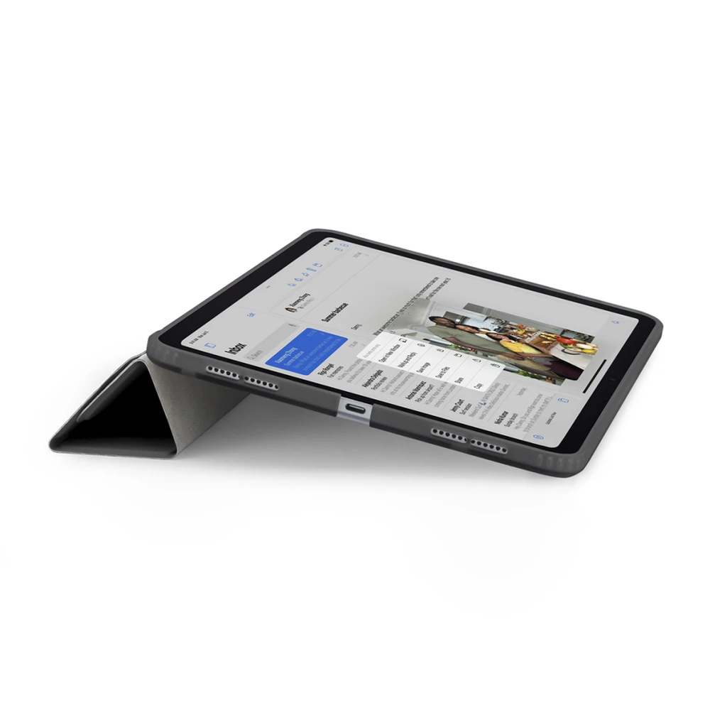 Pipetto Origami No1 dėklas, skirtas iPad Air 13 (2024) – pilkas