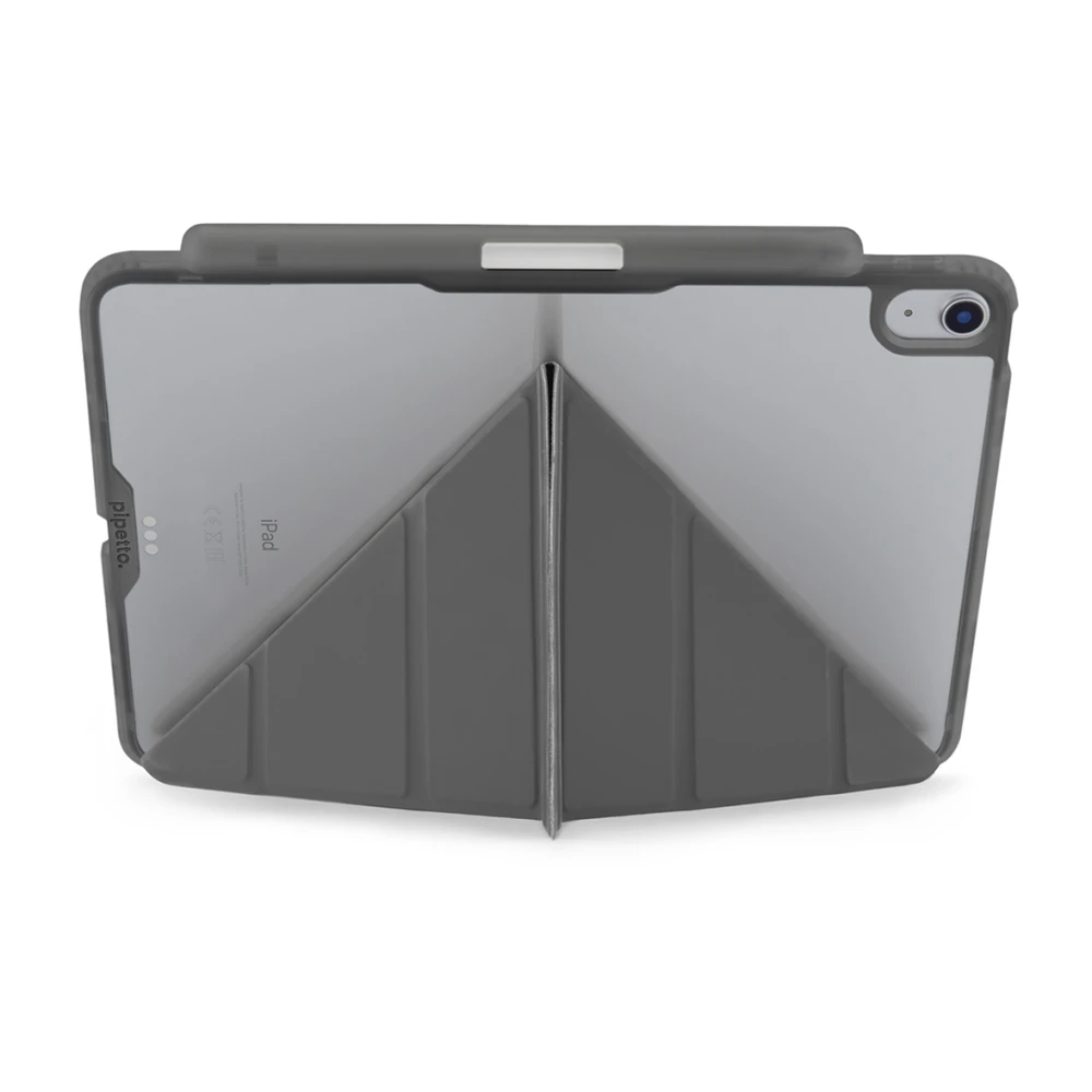 Pipetto Origami No3 Pieštukas Case for iPad Air 13" (M4/M3/M2) - Pilkas