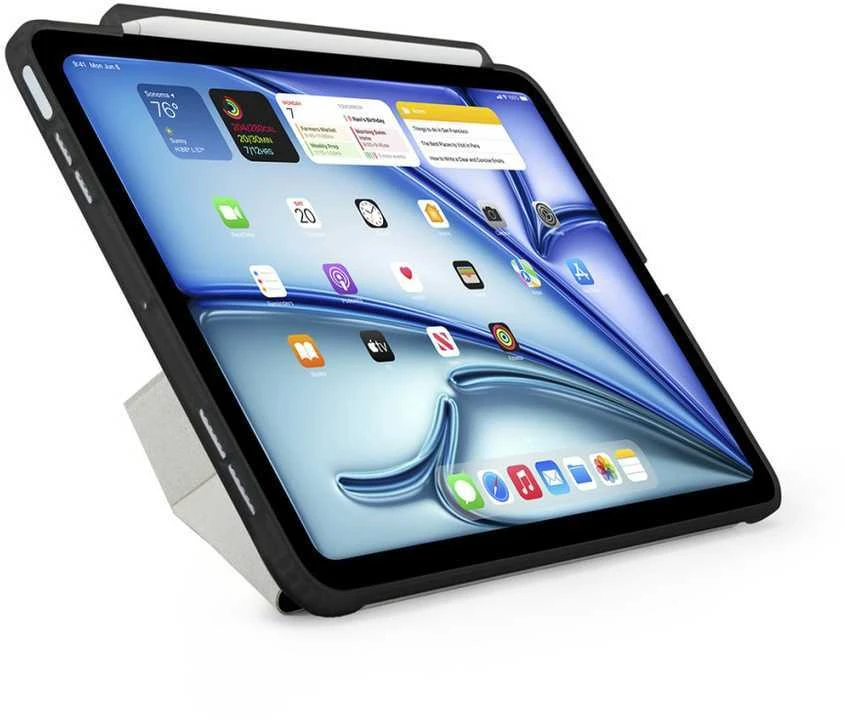 Pipetto Origami No3 Pieštukas Case for iPad Air 13 - Juodas