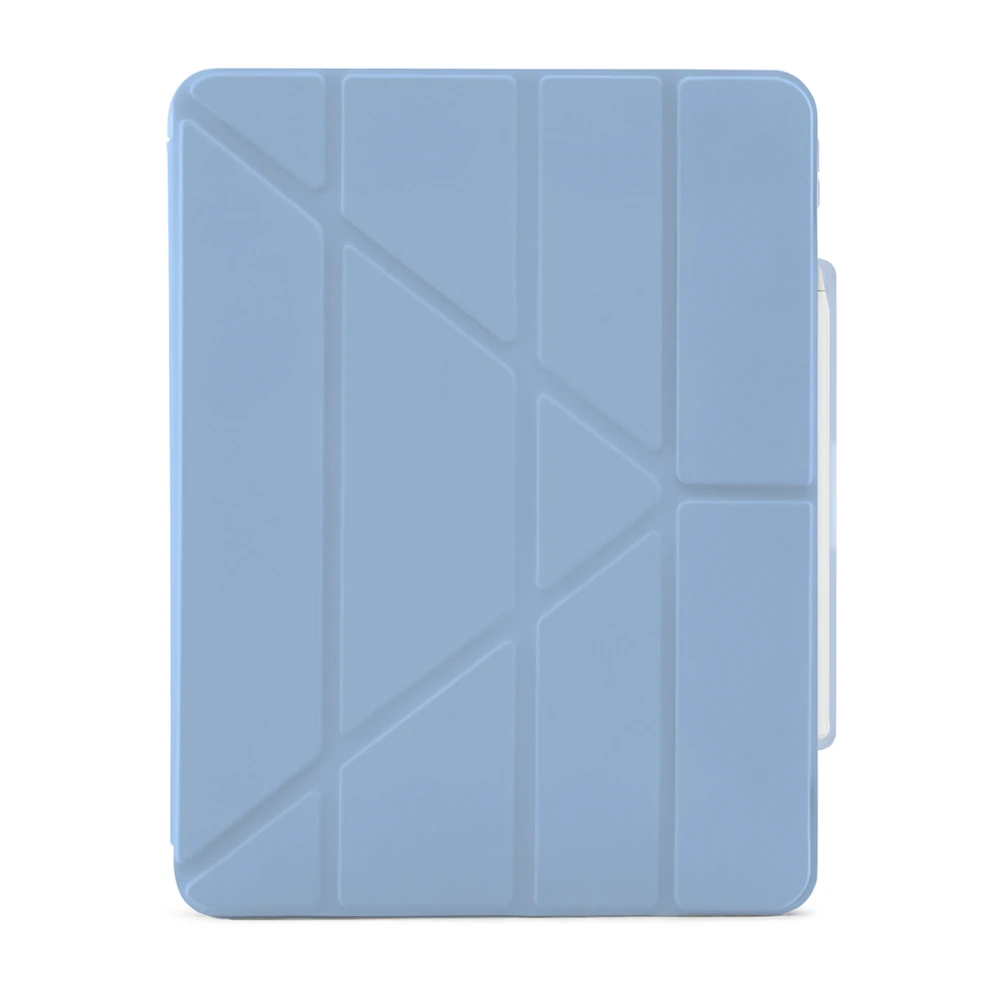 Pipetto Origami No3 Pieštukas Case for iPad Air 13" (M4/M3/M2) - Light mėlynas