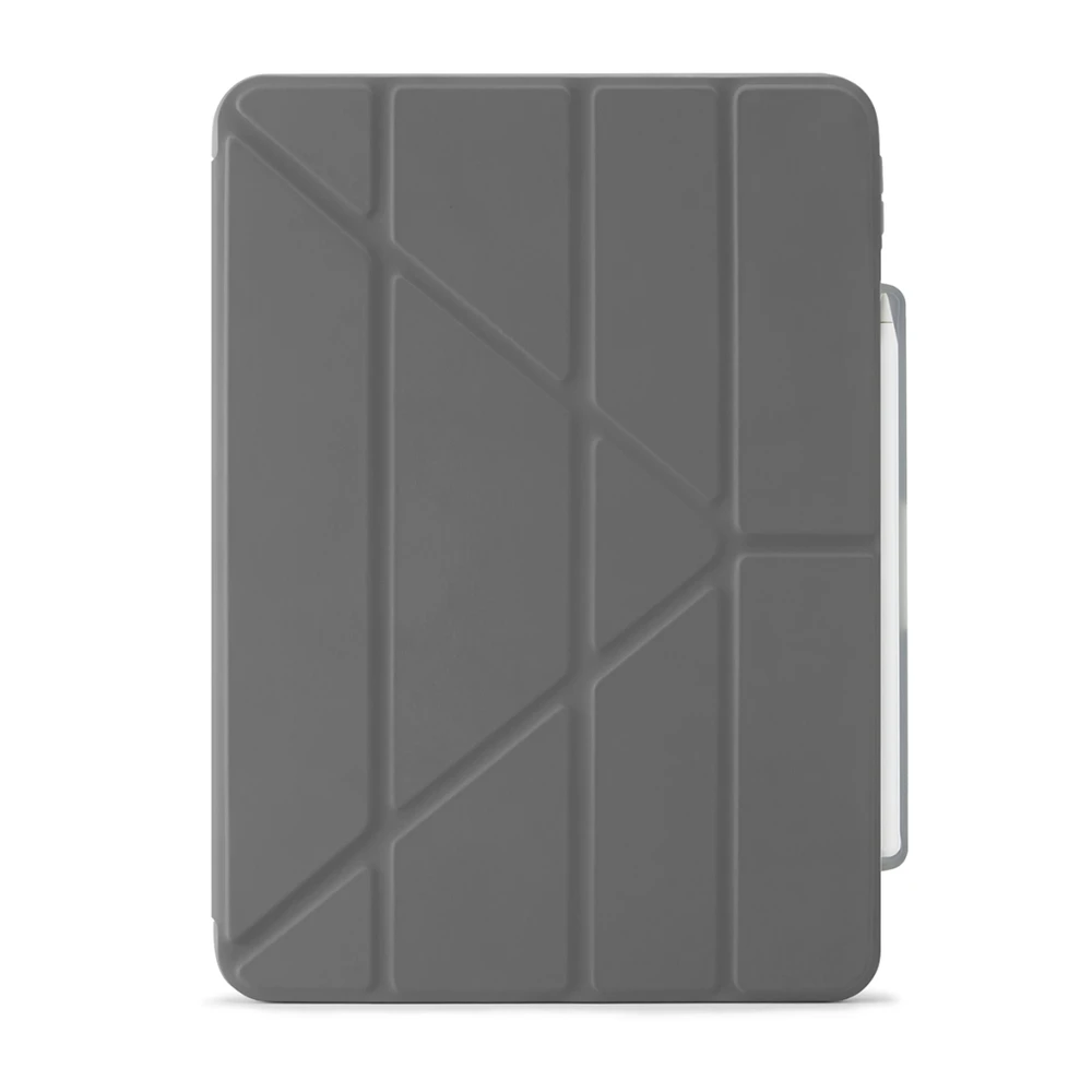 Pipetto Origami No3 Pieštukas Case for iPad Air 13" (M4/M3/M2) - Pilkas