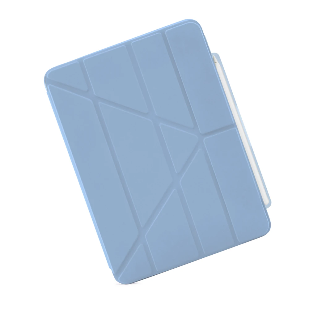 Pipetto Origami No3 Pieštukas Case for iPad Air 13" (M4/M3/M2) - Light mėlynas