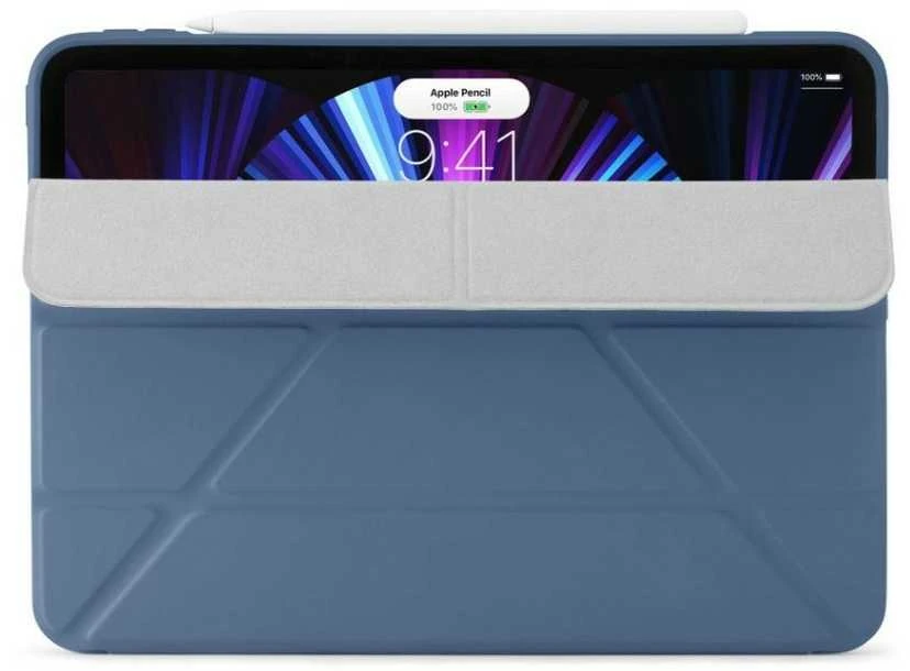 Dėklas planšetiniam kompiuteriui Pipetto Dėklas Pipetto Origami Case – iPad 11" 2018/2020/2021 Navy