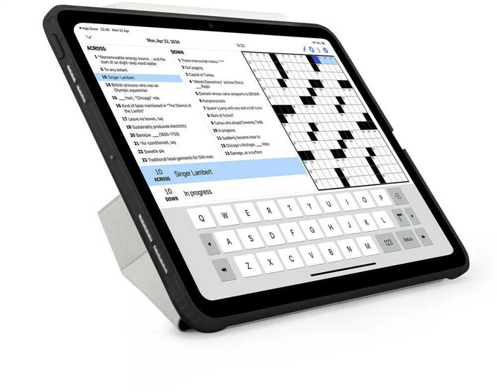 Pipetto iPad Pro 11 (2024) Origami No1 Original Case - Juodas