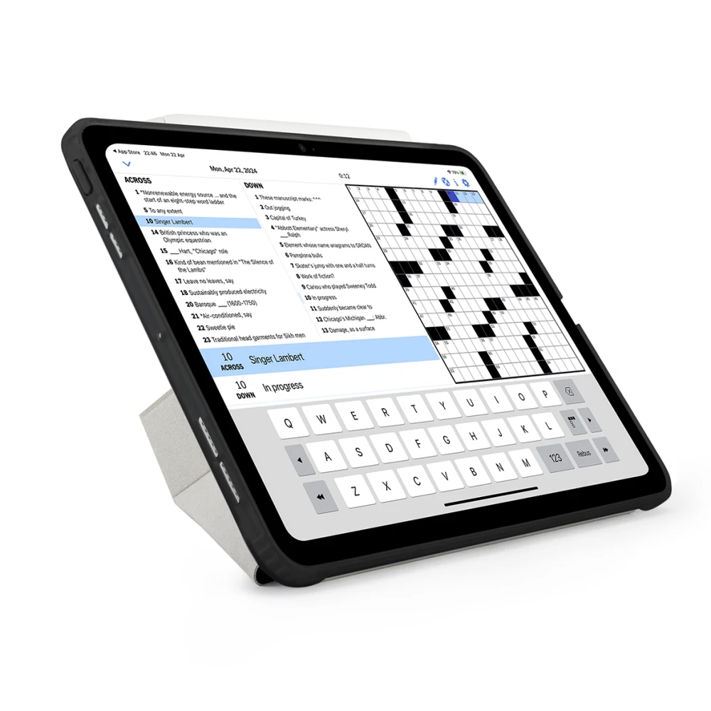 Pipetto iPad Pro 11 (2024) Origami No1 Original Case - Juodas