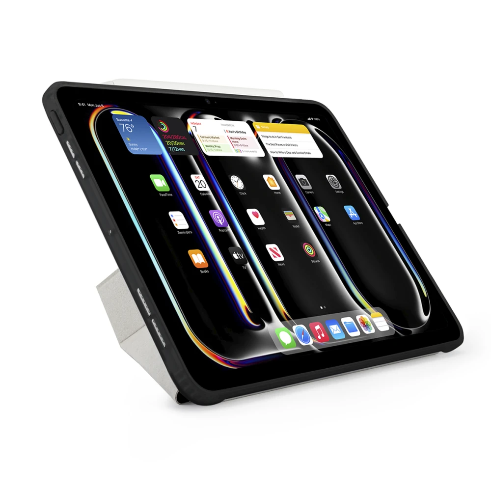Pipetto iPad Pro 11 (2024) Origami No1 Original Case - Juodas