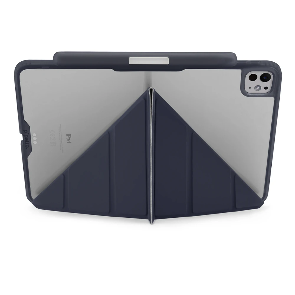 Pipetto Origami No3 Pieštukas Case for iPad Pro 11 - Dark mėlynas